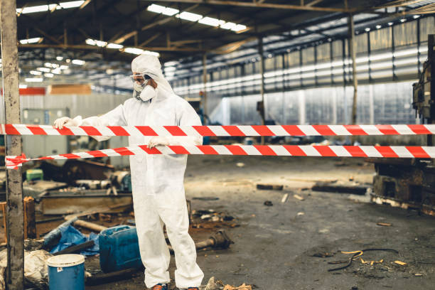 Professional Odor Removal technician working in Westmoreland, NH